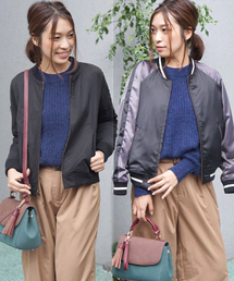 laboratory work | リバーシブルブルゾン(スタジャン)