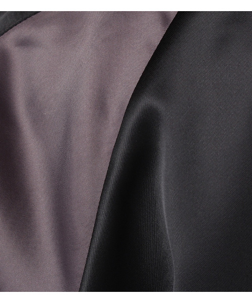 laboratory work（ラボラトリーワーク）の「リバーシブルブルゾン（スタジャン・レディース・ブラック/カーキ・MEDIUM）」の11枚目の写真