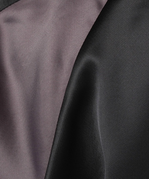 laboratory work（ラボラトリーワーク）の「リバーシブルブルゾン（スタジャン・レディース・ブラック/カーキ・MEDIUM）」の18枚目の写真