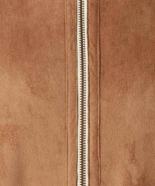 Another Edition（アナザーエディション）の「フェイクボアリバーシブルコート/AEMBC FAKE BOA RIV CT◆（ムートンコート・レディース・ブラック/ブラウン・MEDIUM/SMALL）」の19枚目の写真