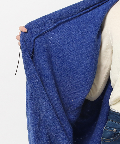 チャイハネ(チャイハネ)の「【チャイハネ】ビッグシルエットニットカーディガン(カーディガン/ボレロ・レディース・グレー/ブルー/ブラック/ベージュ/キャメル/ダークブルー・FREE)」の22枚目の写真