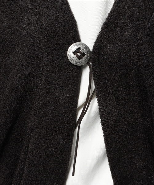 チャイハネ(チャイハネ)の「【チャイハネ】ビッグシルエットニットカーディガン(カーディガン/ボレロ・レディース・グレー/ブルー/ブラック/ベージュ/キャメル/ダークブルー・FREE)」の15枚目の写真