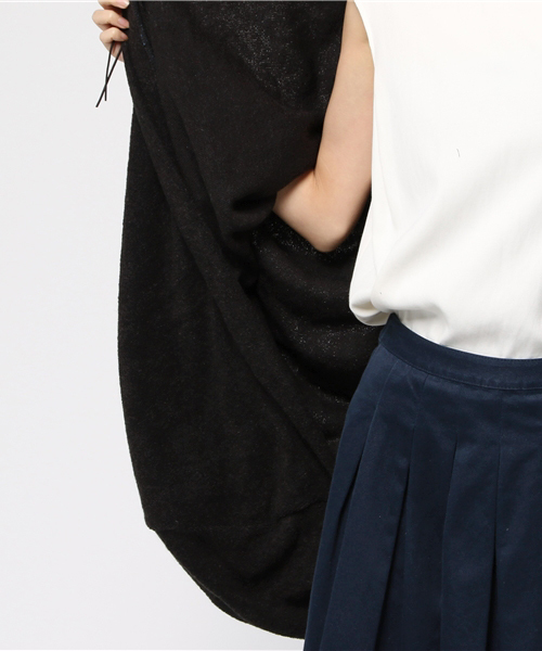 チャイハネ(チャイハネ)の「【チャイハネ】ビッグシルエットニットカーディガン(カーディガン/ボレロ・レディース・グレー/ブルー/ブラック/ベージュ/キャメル/ダークブルー・FREE)」の16枚目の写真