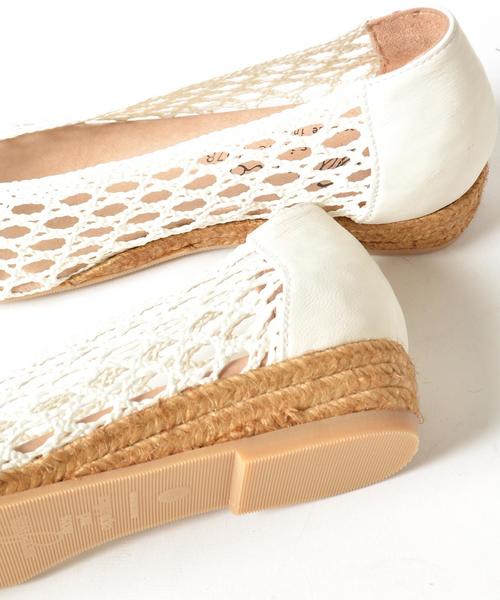 Khaju（カージュ）の「GAIMO:レースシューズ◇（サンダル・レディース・ホワイト/チャコールグレー・36/38/37）」の3枚目の写真