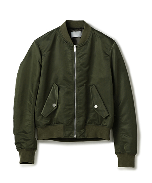 ブルゾン モスグリーン ESTNATION MA-1 Mサイズ | Blissmall MA-1 ブルゾン レディース ma1 ミリタリー