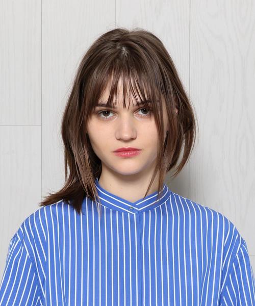 BEAUTY&YOUTH UNITED ARROWS（ビューティーアンドユースユナイテッドアローズ）の「＜H＞COTTON SHIRT DRESS 5SL/ﾜﾝﾋﾟｰｽ（シャツ/ブラウス・レディース・ホワイト/コバルトブルー・SMALL/MEDIUM）」の6枚目の写真