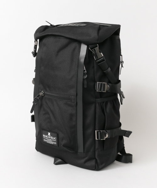MAKAVELIC（マキャベリック）の「MAKAVELIC　DOUBLE LINE BACKPACK（バックパック/リュック・メンズ・ダークグレー/ネイビー/ブラック・FREE）」の10枚目の写真