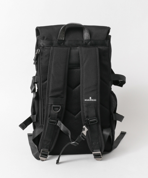 MAKAVELIC（マキャベリック）の「MAKAVELIC　DOUBLE LINE BACKPACK（バックパック/リュック・メンズ・ダークグレー/ネイビー/ブラック・FREE）」の12枚目の写真