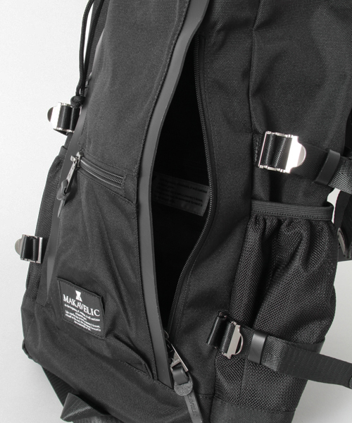 MAKAVELIC（マキャベリック）の「MAKAVELIC　DOUBLE LINE BACKPACK（バックパック/リュック・メンズ・ダークグレー/ネイビー/ブラック・FREE）」の21枚目の写真