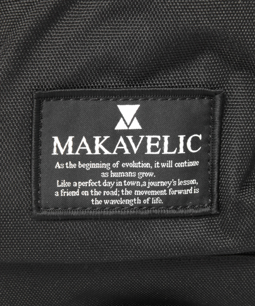 MAKAVELIC（マキャベリック）の「MAKAVELIC　DOUBLE LINE BACKPACK（バックパック/リュック・メンズ・ダークグレー/ネイビー/ブラック・FREE）」の22枚目の写真