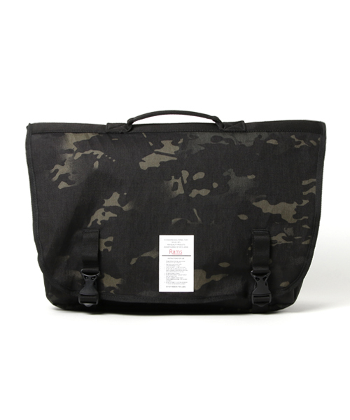 Rams(ラムス)の「Rams ラムス SHOULDER BAG ショルダーバッグ メッセンジャーバッグ RAMX-003 x-pac ユニセックス(ショルダーバッグ・メンズ・カモフラージュ/デザートカモ/グレー系カモフラージュ・FREE)」の1枚目の写真