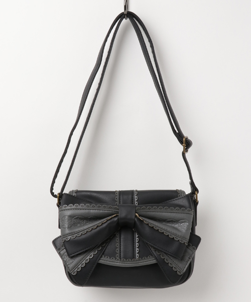 バッグ　リボンバッグ　ショルダーバッグ　ノエミー　リズリサ　アクシーズファム axes femme POETIQUE（アクシーズファムポエティック）の「リボン