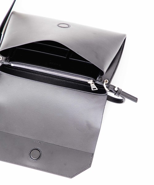 YAHKI（ヤーキ）の「【YAHKI】《STUDIOUS別注》お財布ショルダー　YH-154（ショルダーバッグ・レディース・レッド/ブラック/ネイビー・FREE）」の9枚目の写真