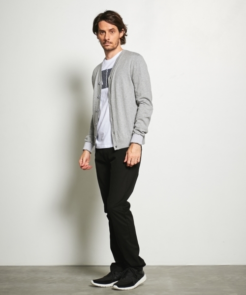 ARMANI EXCHANGE（アルマーニエクスチェンジ）の「【AXアルマーニ エクスチェンジ】スリム コットンパンツ_J13（デニムパンツ・メンズ・グレー/ブラック/カーキ・34inch/33inch/28inch/36inch/31inch/29inch/30inch/32inch）」の5枚目の写真