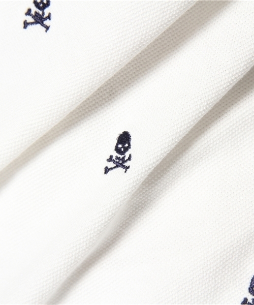 BEAMS（ビームス）の「○O.ｿｳｶﾞﾗ ｼｼｭｳPOLO（ポロシャツ・メンズ・ホワイト/ブラック/ネイビー・SMALL/MEDIUM/LARGE）」の12枚目の写真