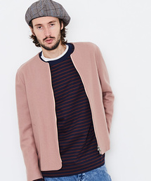 UNITED TOKYO | メリノメルトンノーカラーブルゾン(ブルゾン)