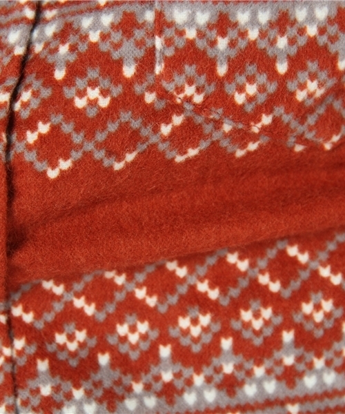 WEGO（ウィゴー）の「ノルディック起毛ネルLSシャツ（シャツ/ブラウス・メンズ・ダークグリーン/ネイビー/オレンジ・MEDIUM/LARGE）」の9枚目の写真