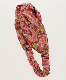 チャイハネ | 【チャイハネ】ペイズリープリントヘアバンド(ヘアバンド)