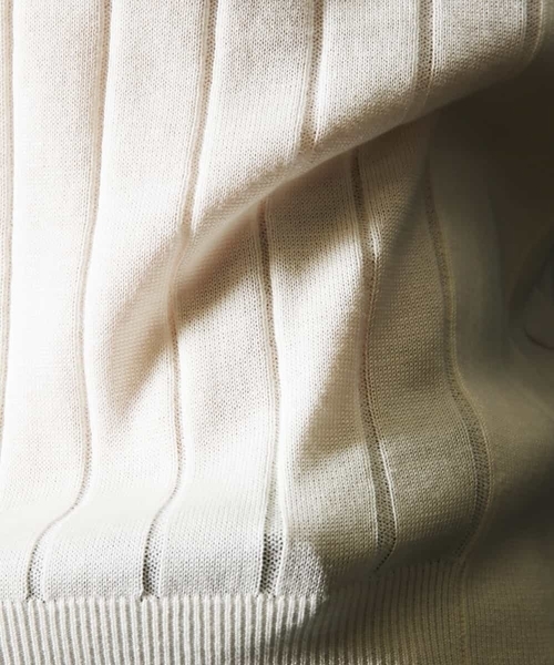 MICHEL KLEIN HOMME (ミッシェルクランオム)の「Rusty silk タートルネックニット(ニット/セーター・メンズ・ネイビー/ブルー/アイボリー・MEDIUM/LARGE/X-LARGE)」の16枚目の写真