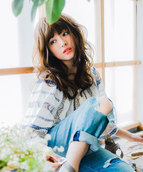 LINEASTORIA（リネアストリア）の「【フルウィッグ・ロング】Girland（ウィッグ・レディース・その他4/その他1/その他2/その他3/その他5・M）」の6枚目の写真