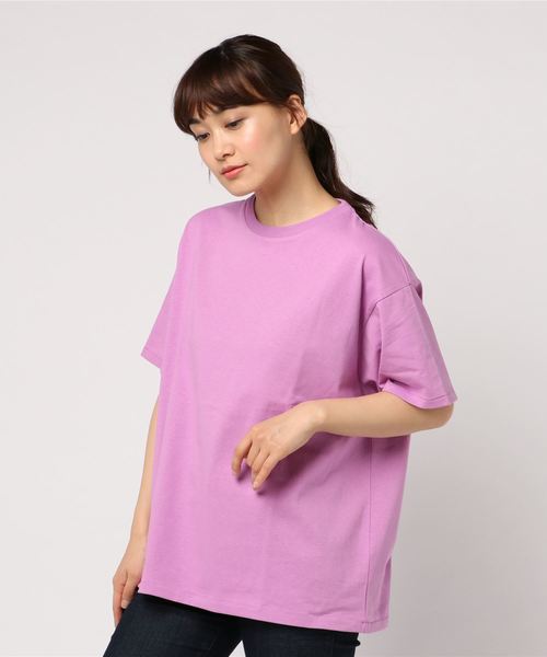 LOWRYS FARM(ローリーズファーム)の「USAビッグTシャツ 789778 (Tシャツ/カットソー・レディース・オレンジ/ブラック/パープル/オフホワイト・LARGE/MEDIUM)」の13枚目の写真