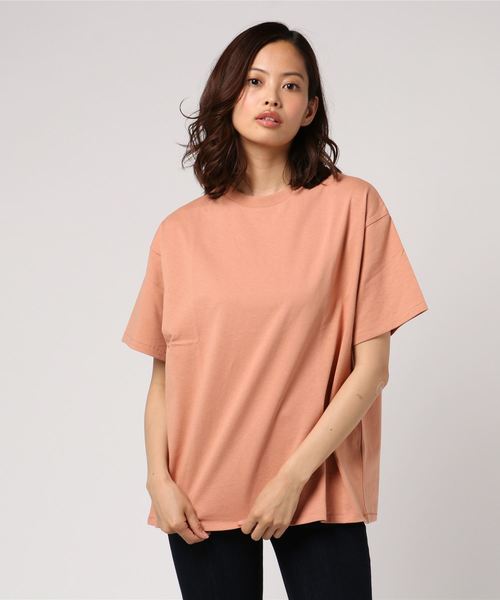 LOWRYS FARM(ローリーズファーム)の「USAビッグTシャツ 789778 (Tシャツ/カットソー・レディース・オレンジ/ブラック/パープル/オフホワイト・LARGE/MEDIUM)」の12枚目の写真