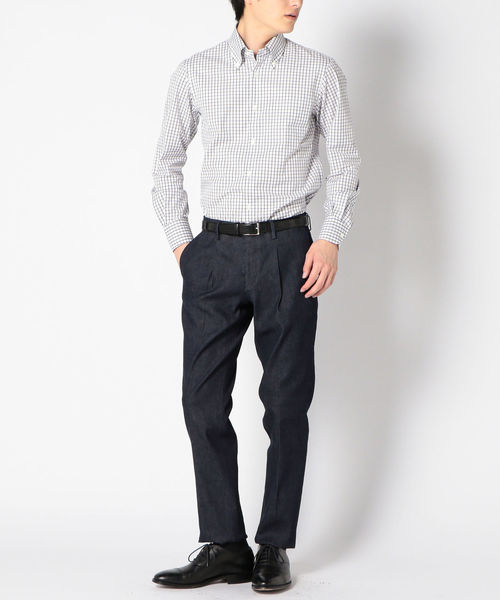 SHIPS（シップス）の「SD: 【GIZA】 タッターソール ボタンダウンシャツ（シャツ/ブラウス・メンズ・ブラウン・38/40/39/37）」の4枚目の写真