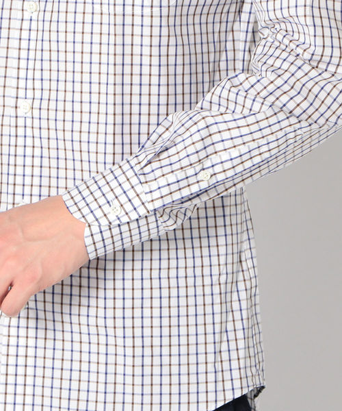 SHIPS（シップス）の「SD: 【GIZA】 タッターソール ボタンダウンシャツ（シャツ/ブラウス・メンズ・ブラウン・38/40/39/37）」の6枚目の写真