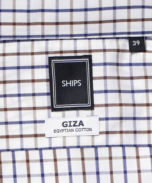 SHIPS（シップス）の「SD: 【GIZA】 タッターソール ボタンダウンシャツ（シャツ/ブラウス・メンズ・ブラウン・38/40/39/37）」の9枚目の写真