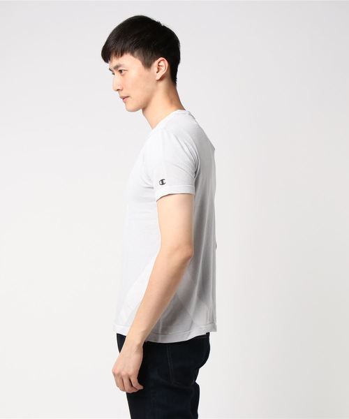 Champion(チャンピオン)の「【Champion/チャンピオン】メンズ CPFU(チャンピオン フィジカルフィットネスユニフォーム) PP MESH Tシャツ(Tシャツ/カットソー・メンズ・ライトグレー/オリーブ/ダークブルー・LARGE/MEDIUM)」の4枚目の写真