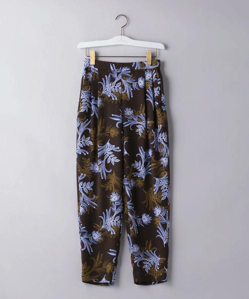 UNITED ARROWS ボタニカルプリント パンツ B UNITED ARROWS ボタニカルプリント パンツ B パンツ