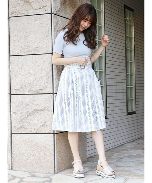 dazzlin（ダズリン）の「厚底ラインサンダル（サンダル・レディース・ブラック/アイボリー/オフホワイト/ピンク・SMALL/MEDIUM/LARGE）」の14枚目の写真