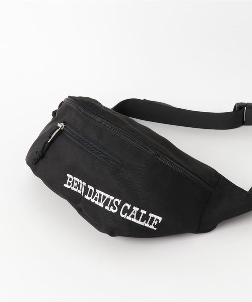 BEN DAVIS ORIGINALS(ベンデイビスオリジナルス)の「BENDAVIS EMBRO WAIST POUCH/ベンデイビス エンブロウエストポーチ(ボディバッグ/ウエストポーチ・メンズ・ブラック/ネイビー・FREE)」の4枚目の写真