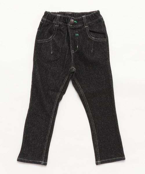 RAGMART(ラグマート)の「ニットデニムパンツ(その他パンツ・キッズ・ストライプ/ネイビー/キャメル/ブラック・100cm/110cm/120cm/130cm)」の11枚目の写真