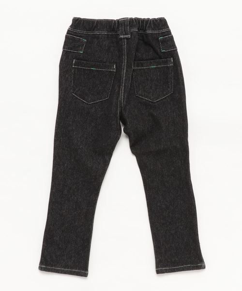 RAGMART(ラグマート)の「ニットデニムパンツ(その他パンツ・キッズ・ストライプ/ネイビー/キャメル/ブラック・100cm/110cm/120cm/130cm)」の8枚目の写真