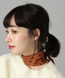 LOWRYS FARM | スカーフネックレス　814430(ネックレス)