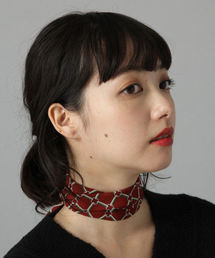 LOWRYS FARM | スカーフネックレス　814430(ネックレス)