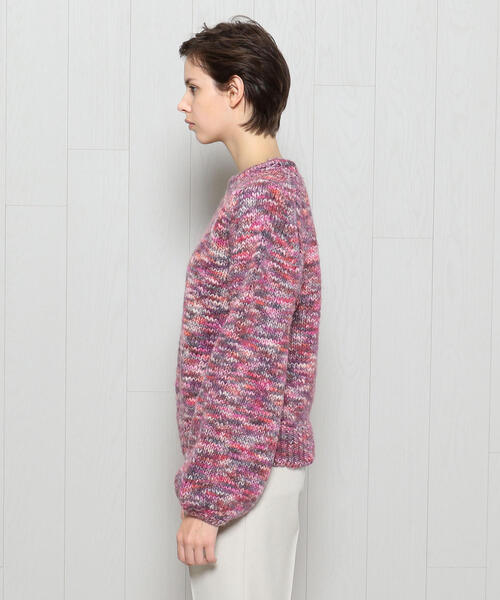 美品 DEMYLEE RUMER MIX KNIT/ニット DEMYLEE（デミリー）の「＜DEMYLEE＞RUMER MIX KNIT/ニット