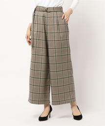 YECCA VECCA | ・チェック柄イージータックパンツ(その他パンツ)