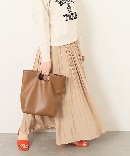 journal standard L'essage（ジャーナルスタンダードレサージュ）の「スリットマキシスカート◆（スカート・レディース・ベージュ/ネイビー/パープル系その他・38/36）」の21枚目の写真