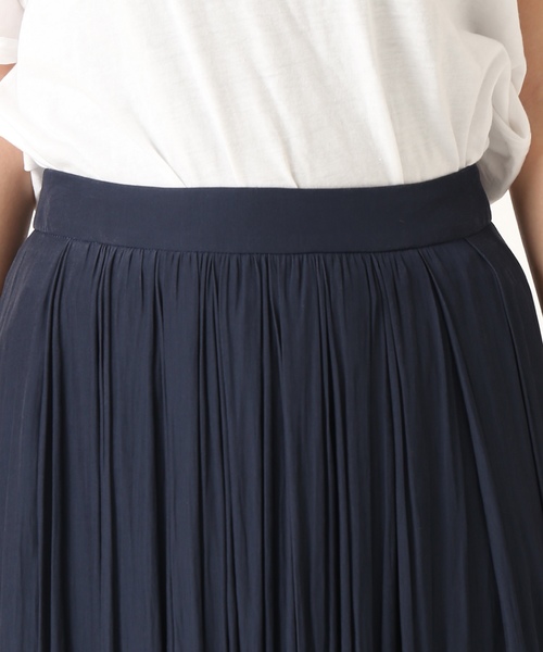 journal standard L'essage（ジャーナルスタンダードレサージュ）の「スリットマキシスカート◆（スカート・レディース・ベージュ/ネイビー/パープル系その他・38/36）」の8枚目の写真