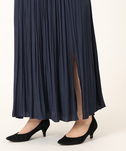 journal standard L'essage（ジャーナルスタンダードレサージュ）の「スリットマキシスカート◆（スカート・レディース・ベージュ/ネイビー/パープル系その他・38/36）」の11枚目の写真