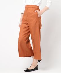 リネンタッチワイドパンツ【セットアップ対応商品】