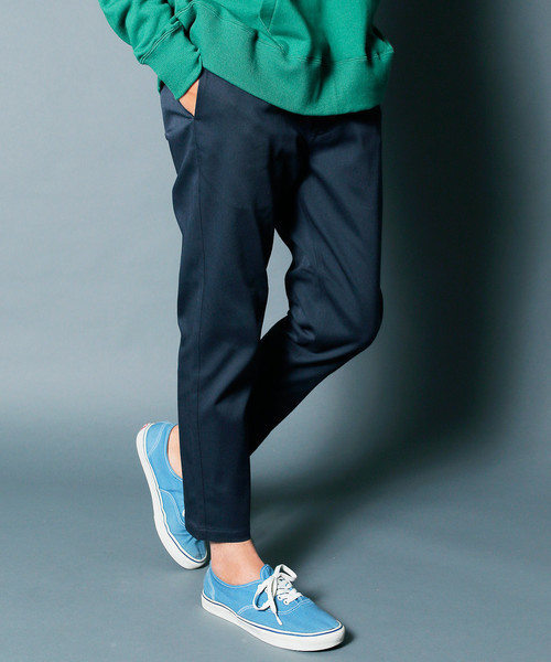 Dickies(ディッキーズ)の「【magine】ディッキーズエクスクルーシヴスリムクロップドパンツ(その他パンツ・メンズ・ブラック/ベージュ/ネイビー/グレー・44/46/48)」の2枚目の写真