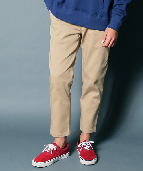 Dickies(ディッキーズ)の「【magine】ディッキーズエクスクルーシヴスリムクロップドパンツ(その他パンツ・メンズ・ブラック/ベージュ/ネイビー/グレー・44/46/48)」の9枚目の写真