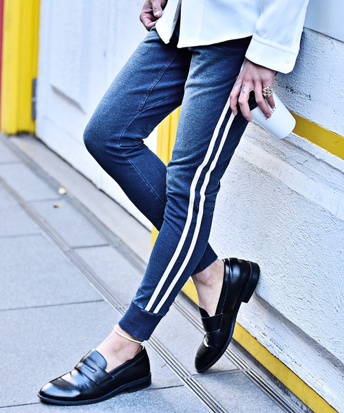 JOKER（ジョーカー）の「【JOKER】サイドライン入りスウェットデニムジョガーパンツ メンズ スウェットパンツ イージーパンツ ストレッチ 秋服（スウェットパンツ・メンズ・ブルー系その他/ブルー系その他2・S/M/L/XL）」の22枚目の写真