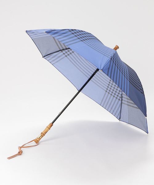 Traditional Weatherwear（トラディショナルウェザーウェア）の「PARASOL BAMBOO（長傘・レディース・イエロー系その他/ネイビー×ホワイト/パープル系その他/ブラウン系その他/オレンジ系その他/ブルー系その他・FREE）」の2枚目の写真