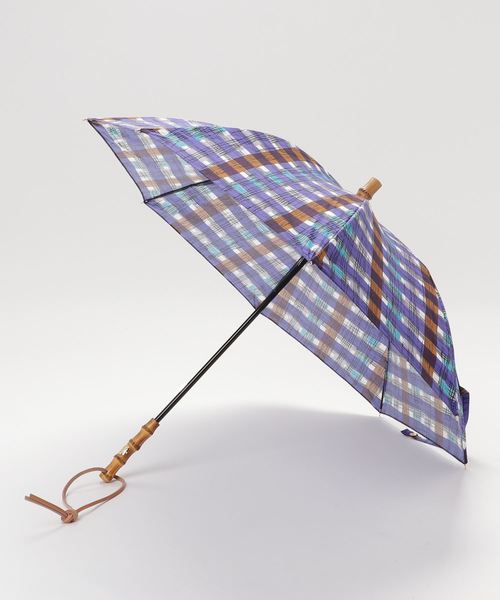 Traditional Weatherwear（トラディショナルウェザーウェア）の「PARASOL BAMBOO（長傘・レディース・イエロー系その他/ネイビー×ホワイト/パープル系その他/ブラウン系その他/オレンジ系その他/ブルー系その他・FREE）」の4枚目の写真
