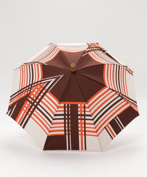 Traditional Weatherwear（トラディショナルウェザーウェア）の「PARASOL BAMBOO（長傘・レディース・イエロー系その他/ネイビー×ホワイト/パープル系その他/ブラウン系その他/オレンジ系その他/ブルー系その他・FREE）」の7枚目の写真