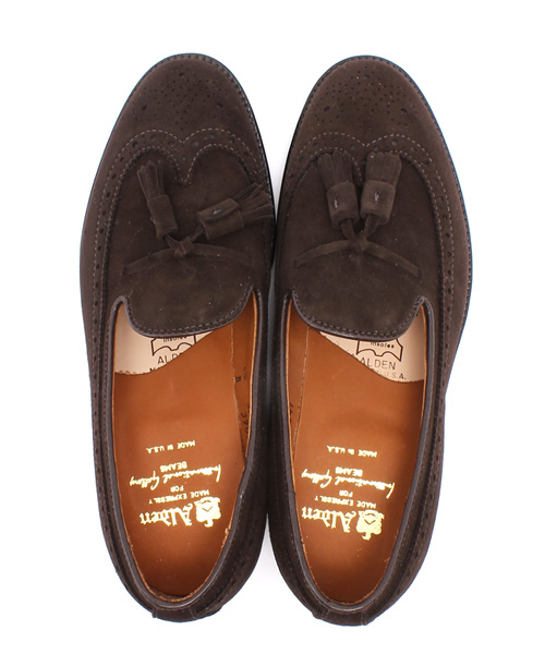 ALDEN / ＜別注＞LONGWING TASSEL LOAFERS